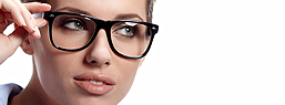 Eyeglasses Sarasota Woman wearing eyeglasses